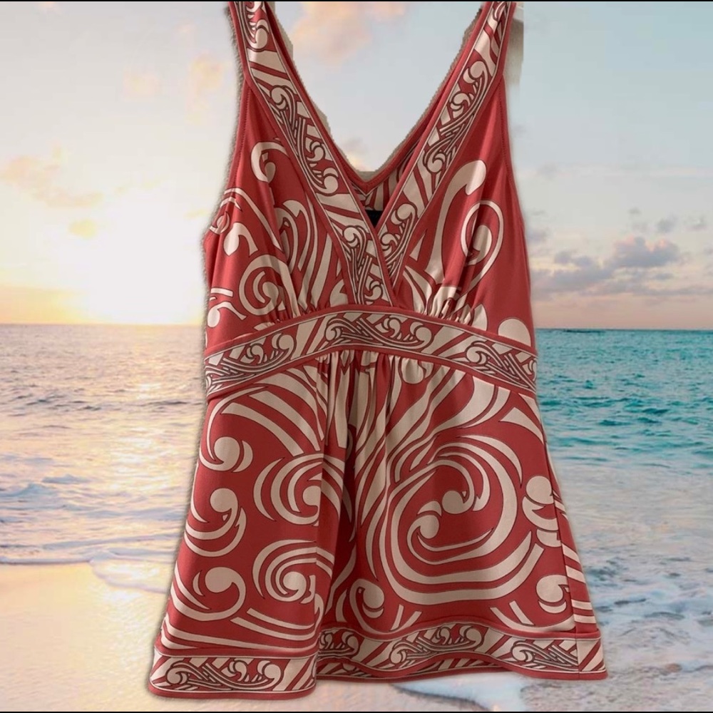 BCBGMaxAzria XS tank top, coral